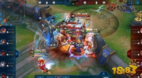 王者荣耀18183小组赛D组 WODOGS VS DG A队实况