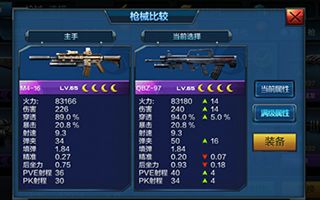 全民突击QBZ97和M416哪个属性好?