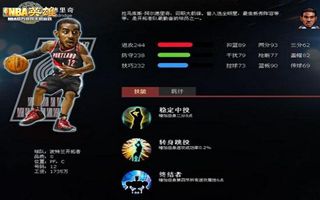 NBA英雄攻击小天才 阿尔德里奇人物属性介绍