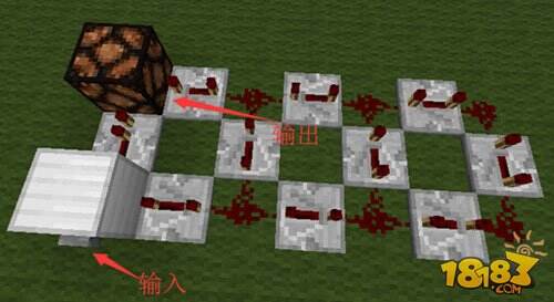 红石脉冲延长装置制作教程 轻松玩转MC电路