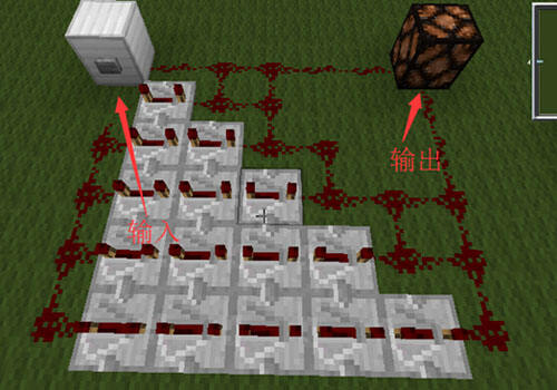 红石脉冲延长装置制作教程 轻松玩转MC电路