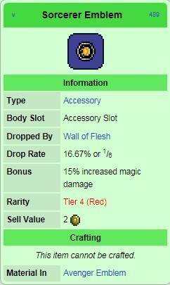 泰拉瑞亚巫师徽章作用和属性详解 巫师徽章怎么获得