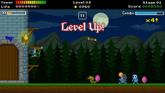 塔防游戏 《Warcher Defenders》弹幕发射