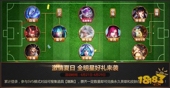 王者荣耀6.21更新 后羿阿尔法小队皮肤登场