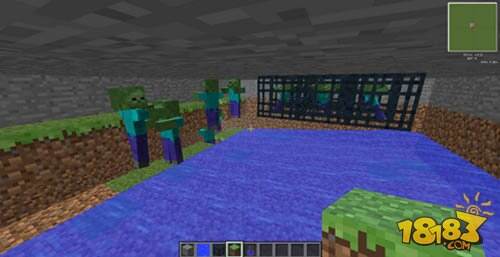 最大有效刷怪面积 9*9刷怪笼制作教程