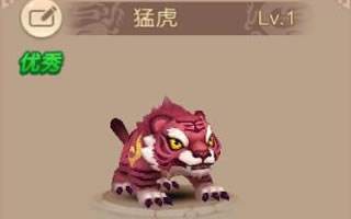 天书奇谈手游宠物猛虎定位指南 技能盘点一览