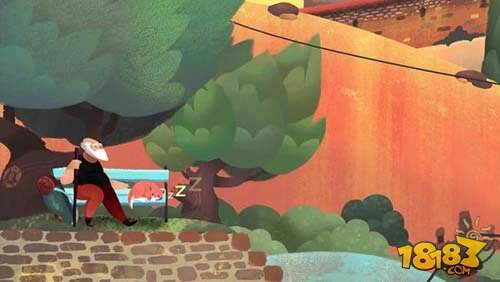 世界这么美他想去看看 冒险解谜游戏《老人的旅行》公布