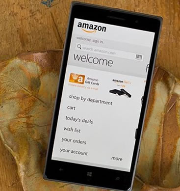 WP8.1版亚马逊将在8月15日后不可用