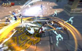 九阴真经3D可一键隐藏UI 唯美风景指尖存留