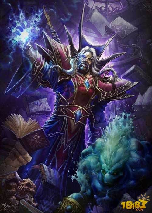 星界法师麦迪文小人书束缚于命运之轮