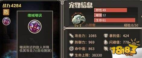 迷城物语各职业如何选择宠物 宠物搭配攻技巧攻略