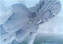《最终幻想15》国行版希瓦被和谐 紧身蓝衣似女超人