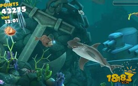饥饿鲨进化锤头鲨怎么玩 锤头鲨玩法解析