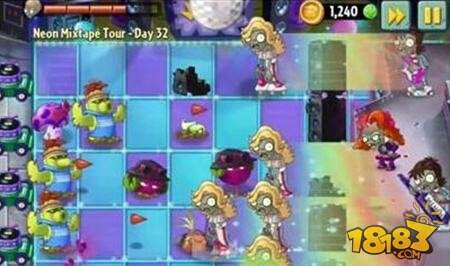 植物大战僵尸2摇滚年代僵尸博士打法攻略