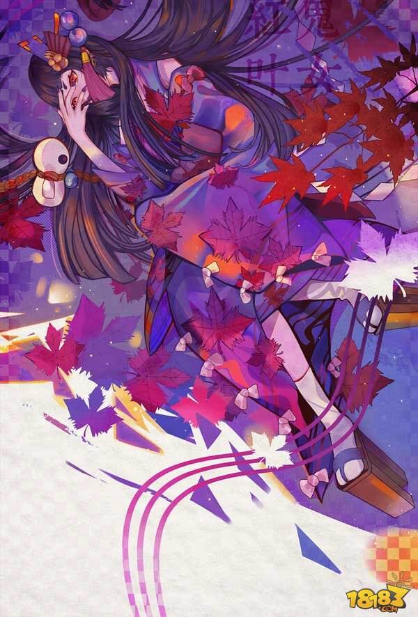 红叶鬼女同人绘画：霸道鬼王恋上的美