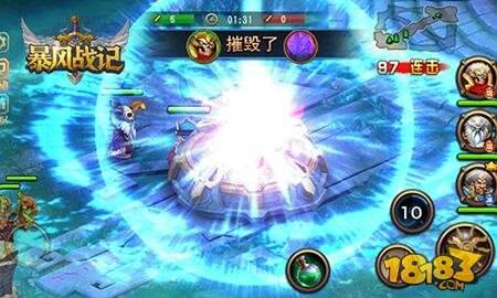 暴风战记今日曙光封测 逆境重生定义魔幻