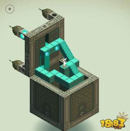 纪念碑谷第八关箱子 通关技巧玩法路线分析