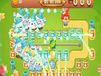 保卫萝卜3冒险模式游乐场第5关金萝卜过关指南