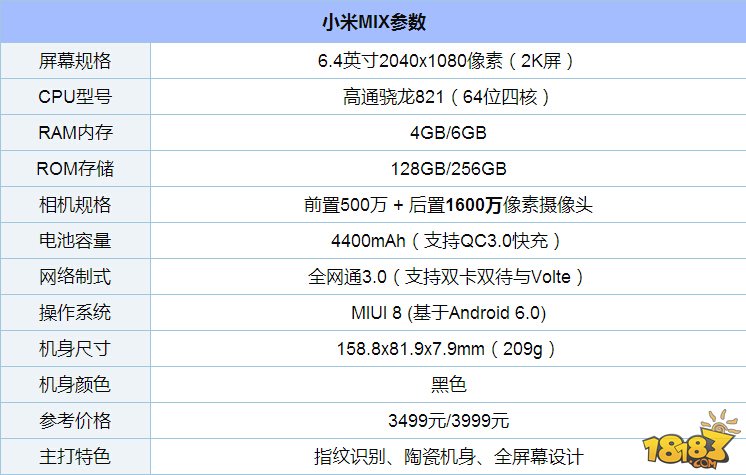 华为mate9和小米mix对比哪个好配置参数分析介绍