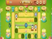 保卫萝卜3游乐场第57关通关技巧说明