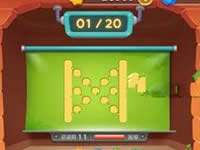 保卫萝卜3游乐场爬梯模式第1关通关攻略