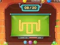 保卫萝卜3游乐场爬梯模式第8关通关攻略