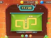 保卫萝卜3游乐场爬梯模式第11关通关攻略