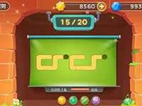 保卫萝卜3游乐场爬梯模式第15关通关攻略