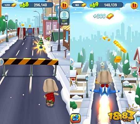 单身狗站撸不哭 汤姆猫跑酷陪你欢度圣诞节