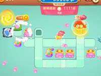 保卫萝卜3毒气瓶帮你抢糖果 赶紧上车