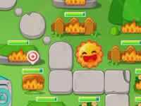 保卫萝卜3公园1关图文攻略 公园1关金萝卜通关布阵