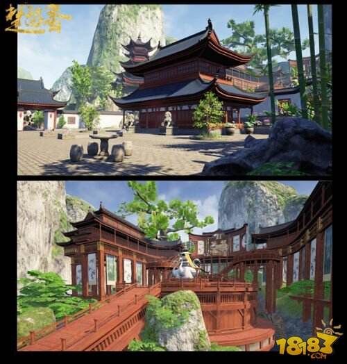 《楚留香》江南场景截图曝光：待一辈子都不腻