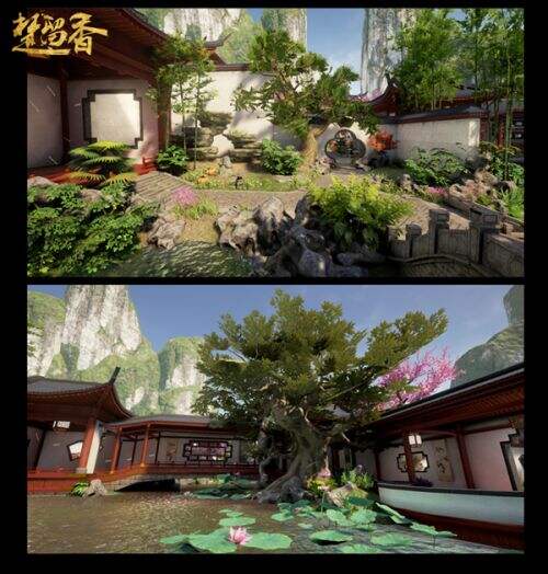 《楚留香》江南场景截图曝光：待一辈子都不腻