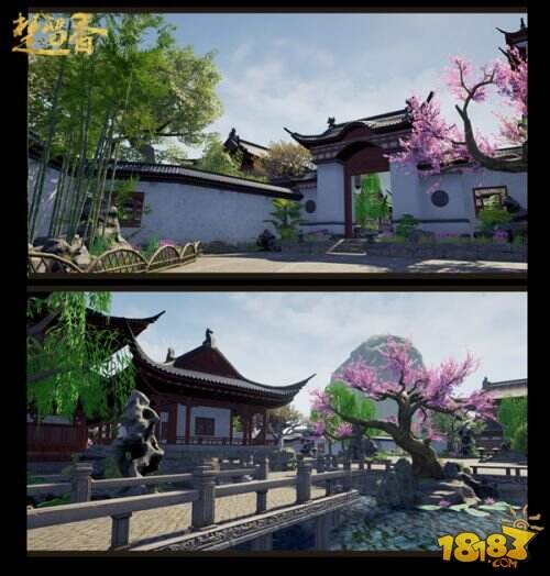 《楚留香》江南场景截图曝光：待一辈子都不腻