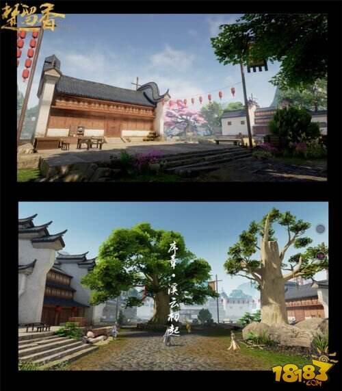 《楚留香》江南场景截图曝光：待一辈子都不腻