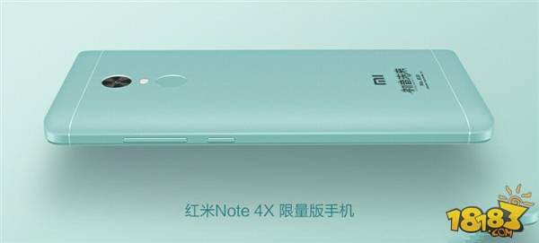红米Note4X初音未来定制版亮相 粉绿配色好美