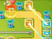 保卫萝卜3游乐场第5关金萝卜通关布阵图文攻略