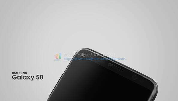三星Galaxy S8批量渲染图：红蓝绿灰齐亮相