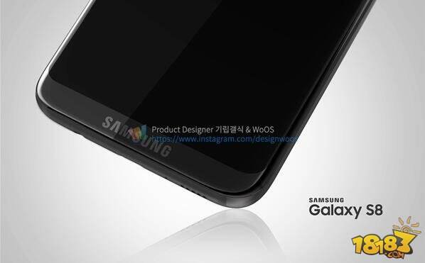 三星Galaxy S8批量渲染图：红蓝绿灰齐亮相
