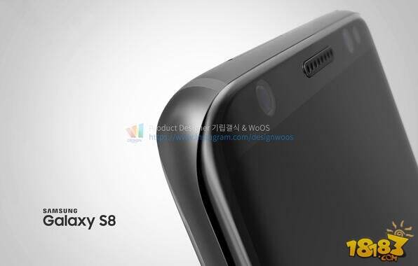 三星Galaxy S8批量渲染图：红蓝绿灰齐亮相