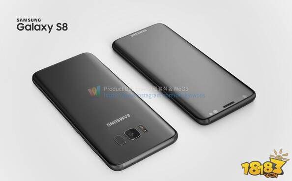 三星Galaxy S8批量渲染图：红蓝绿灰齐亮相