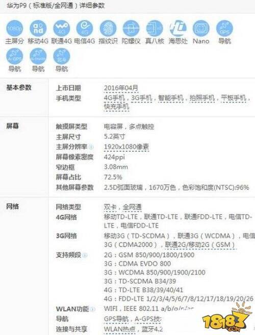 华为p10和华为p9手机哪个好 二者区别对比评测