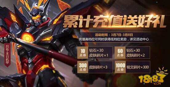 王者荣耀3月7日更新 赵云引擎之心皮肤正式上架