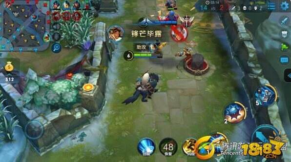 王者荣耀团战收割机成吉思汗 轻而易举拿五杀！