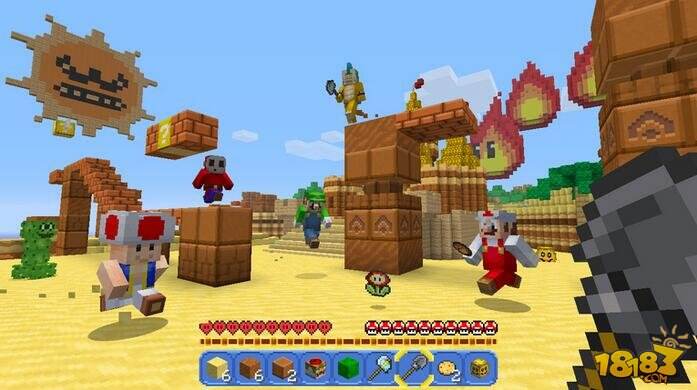 我的世界在Nintendo Switch上发售啦