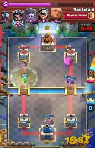 皇室战争双路消耗 治疗三枪流打法详解