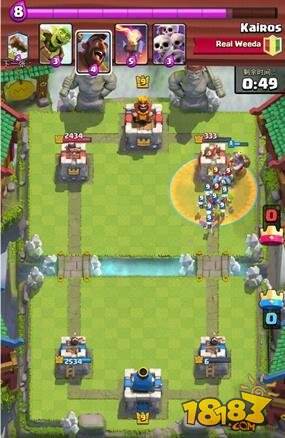 皇室战争巨人卡组 快攻坦克毒巨矿工流