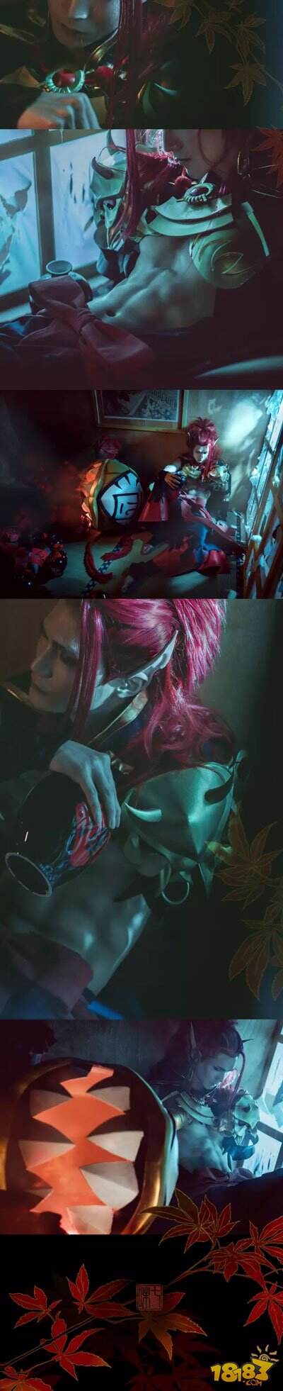 官微推送酒茨cos:这是酒吞要加强的节奏