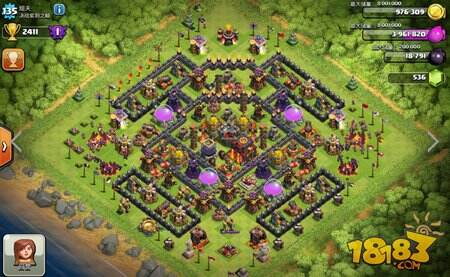 掌控大局 部落冲突石法流破阵技巧