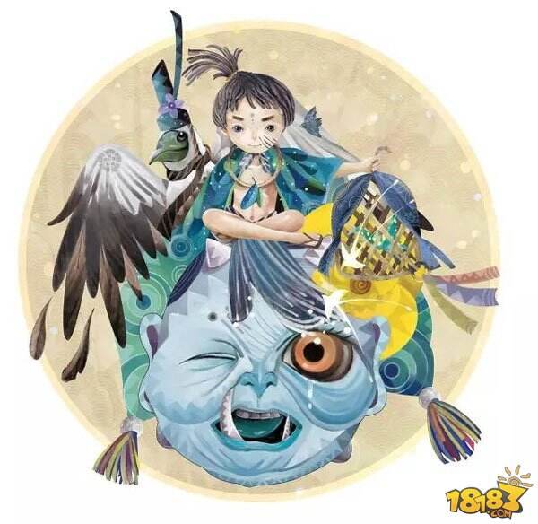 式神设计作品:飞头蛮的式神图鉴资料